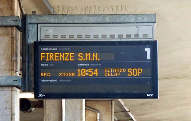 イタリアの列車の乗り方