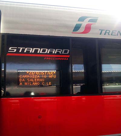 イタリアの列車の乗車方法